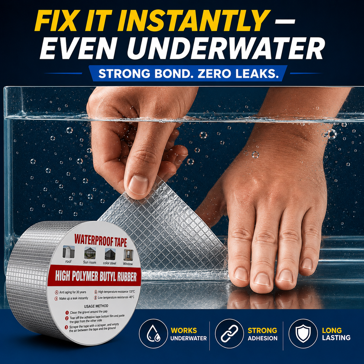 Waterproof Tape for Leakage & Repair 🔥