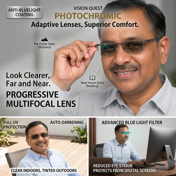 Smart Reading Glasses with Automatic Focus Adjustment | Buy 1 Get 1 FREE