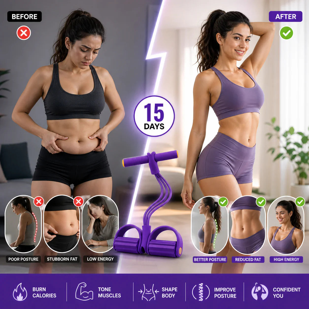 Unisex Yoga Pedal Puller