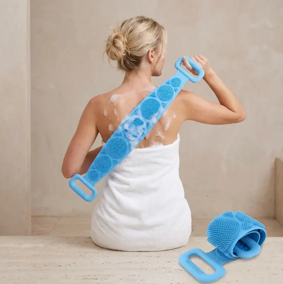 Silicone Body Back Scrubber Belt (Buy 1 Get 1 Free)