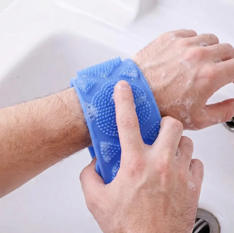 Silicone Body Back Scrubber Belt (Buy 1 Get 1 Free)