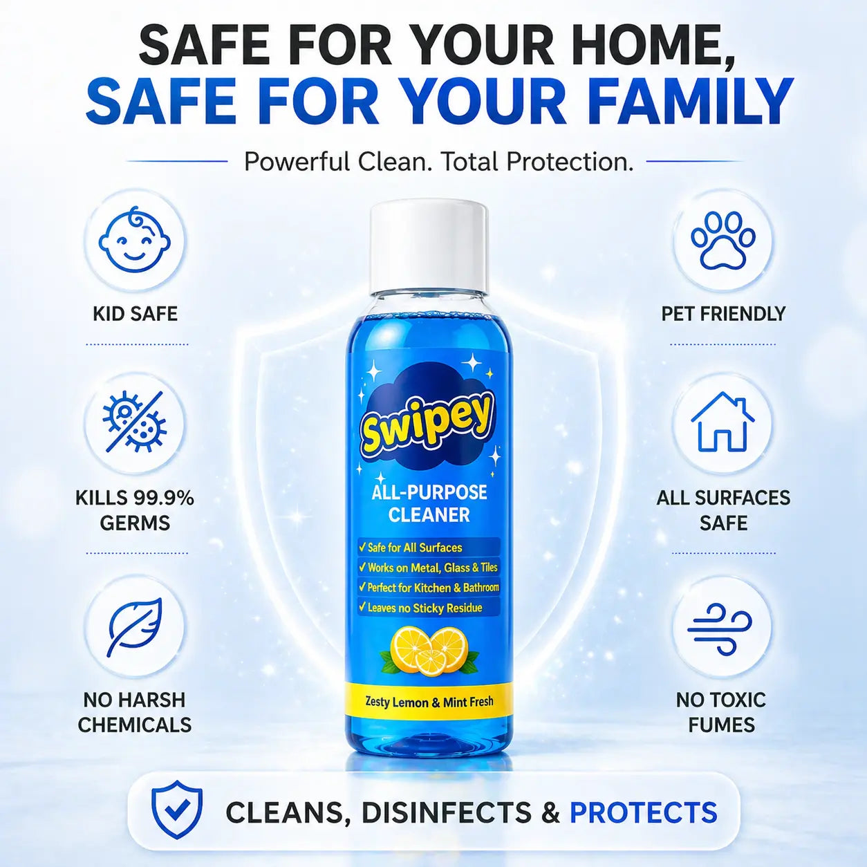 Swipey™ – Multi-Purpose Cleaner (Buy 1 Get 3 FREE)