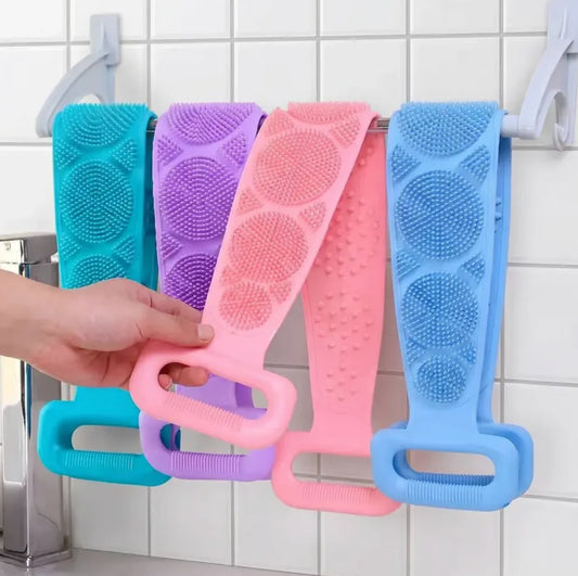 Silicone Body Back Scrubber Belt (Buy 1 Get 1 Free)